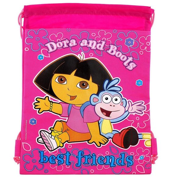 Nickelodeon Dora The Explorer Drawstring Bag - Picture 6 of 6